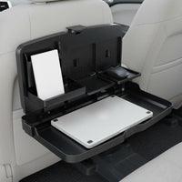 Car Seat Rear Tray Table Multi-Functional Foldable Car Food Tray Backseat Organizer with Table Multifunctional for Highway Trips