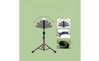 Batting Tee with Carrying Bag Non-Slip Tripod Batting Tee Heavy Duty Athletic Gear for Backyard Training Exercises