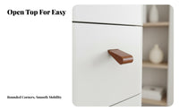 Narrow Storage Organizer Space-Saving Design Narrow Drawer Cabinet Removable Drawers Japanese Design Dresser for Homeowners, Bedroom, Living Room