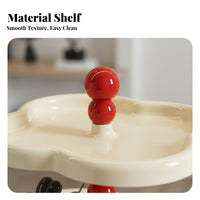 Light Luxury Design Decorative Entryway Tray Easy Reach Multi-Tier Storage Tray Accessible Design for Living Room, Dresser Top
