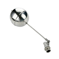 Stainless Steel Water Level Control Valve Standard Size Floating Ball Valve Leak-Seal-Tight Weight-operatedFed for Plumbers