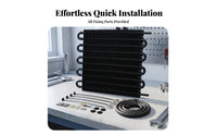 Universal Air Conditioning Condenser Installation Kit A/C Condenser Metal Heat Exchanger No Core Charge Required