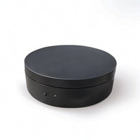 Compact Electric Display Turntable Sleek-Profile Motorized Photography Turntable USB-Powered Motorized Rotating Display Stand Smooth for Online Sellers, Collectors, Live Broadcasting, Visual Filming