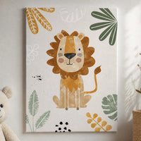 Personalized Animal Name Wall Art for Nursery Decor