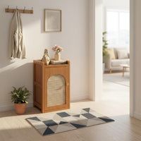 Large Capacity Narrow Shoe Storage Shelving Unit Breathable Design Freestanding Shoe Cabinet Space Saving Household Furniture Sturdy Construction for Hallway