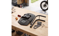 Motorcycle Mudguard with Bracket Universal Rear Mudguard with Reflectors for Riders, Motorcycles