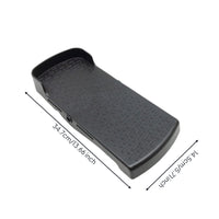 Molded Plastic Rowing Machine Foot Pedal 12.8 Mm Rowing Machine Pedal with Axle Hole Textured Gym Gear Part Reinforced
