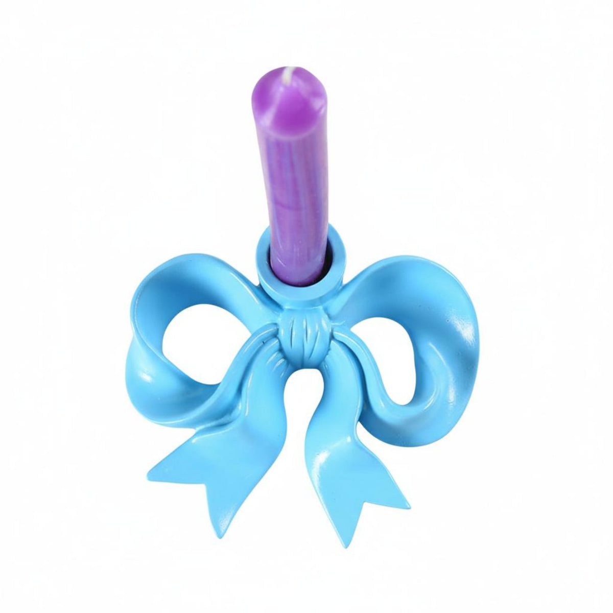 Creative Design Ceramic Candlestick Elegant Shaped Candle Holder Heat-Resistant for Women, Adults, Bedroom, Living Room, Weddings