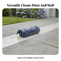 2-in-1 Floor Washer Attachment 360-Degree Movement Undercarriage Cleaner Attachment Undercarriage Cleaner Quick Connect Fittings