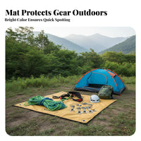 Abrasion Resistant Rock Climbing Rope Pad Thickened Design Mountaineering Rope Mat Long-Lasting Climbing Gear Organizer Mat Heavy-Duty for Mountaineers, High-Altitude Workers, Rescue Teams, Caving, Outdoor Activities