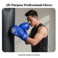 Shock Absorbing Boxing Gloves Long-Lasting Training Gloves Secure Fit for Adults, Teenagers, Gym, Fitness