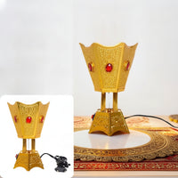 Electric Incense Burner Decorative Electrically Powered Incense Burner Scent Heater Flameless Censer Safe for Prayer Corner