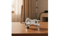 Adjustable Tom Holder with L-Rod Sturdy Tom Clamp Bracket Stable Hardware Long-Lasting for Percussionists, Practice Room