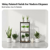 Multi-Tier Plant Stand Floor-Standing 6-Tier Pot Holder Decorative plant Rack for Home Decorators, homeowners, Living Room, Balcony, Bedroom