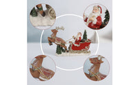 Christmas Music Boxlit-Illuminated Musical Box with Lights Nostalgic Decoration for Collectors