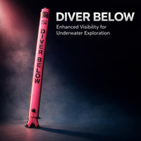 Surface Marker Buoy Scuba Diving, Marker Buoy High Visibility, Diving Surface Marker, Visible Surface Marker for Emergency