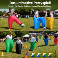 Granny Pants Outdoor Yard Game Set with Ball Launcher