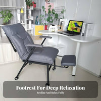 Adjustable Repose Chair versatileUse Sit and Lie Adjustable Armchair with Footrest Assistance Easy Assembly for Students
