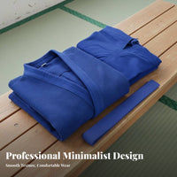 Judo Gi Thickened Judo Gi Breathable Fighting Arts Training Suit for Children, Beginners, Dojo, Sparring, Gym