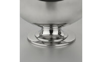 Pedestal Bowl Mirror Finish Stainless Steel Bowl Polished Beverage Tub for Hosts, Caterers, Home Entertaining, Parties, Banquets