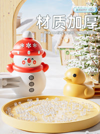 儿童雪球夹子玩具雪夹子小鸭子夹雪球神器冬天玩雪工具打雪仗装备