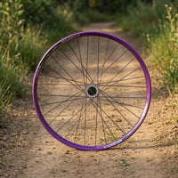 Threaded Mountain Bike Rear Wheel Double Wall Single Speed Rear Wheel Smooth Lightweight for Custom Conversions