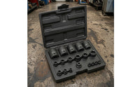 E-Hexalobular Socket Set Clear Markings E-Shaped Socket Set Organized for Mechanics, Garage