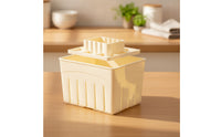 Food Grade Tofu Mold with Pressing Insert Small-Batch Tofu Maker Easy-Rinse Kitchen Tool Hasslecomplimentary for Beginners, Countertop Prep