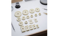 20 Pieces Watch Press Dies Nylon Watch Case Dies for Watchmakers, Hobbyists
