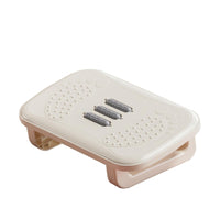 Anti-Slip Under-Desk Footrest Thickened Massage Footrest Exposed Base Under Desk Foot Massager Plastic