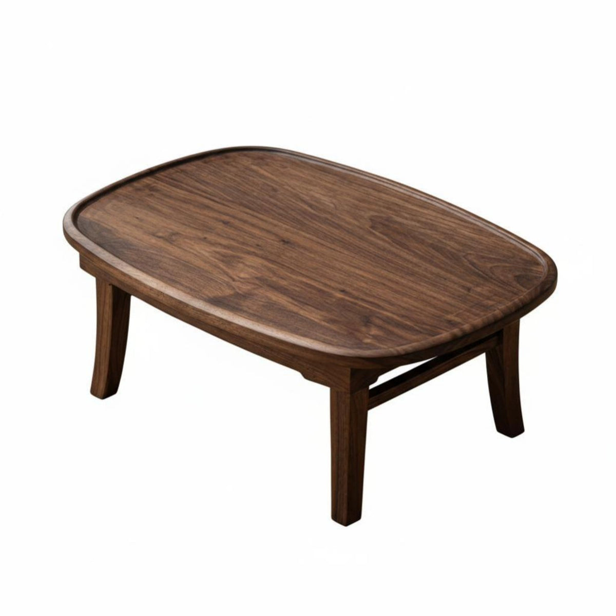 Folding Tea Table Foldable Floor Desk Space-Saving for Camping, Adults, Students