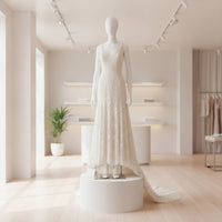 White Round Display Pedestal Minimalist Cylindrical Display Stand Slim Cylindrical Pedestal Modern for Photographers, Merchants, Photography, Livestream, Wedding