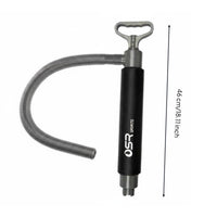 Hand Bilge Pump Lightweight Manual Kayak Water Pump Ergonomic Handle Boating Equipment for Paddlers, Canoeists
