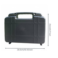 Portable Dustproof Hard   Equipment Case Floats on Water Waterproof Hard Case for Survivalists