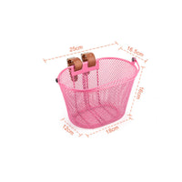 Adjustable Straps Metal Mesh Basket Buckle Fasteners Metal Wire Bike Basket