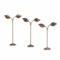 3 Pieces 3 Piece Earring Stand Set Knot Untangled Storage Countertop Jewelry Display Crossbar Jewelry Stand Space