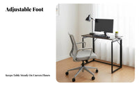 Foldable Desk Space-Saving foldable Work Table Easy to stow Workstation Portable for Students, Home Office Workers, Apartment Dwellers, Small Spaces, Dorm Room, Bedroom, Balcony
