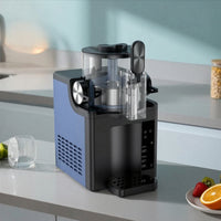 Countertop Slush Machine Compact Icy Drink Machine Temperature Control Slushie Maker Home Use for Families, Hosts