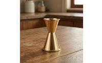 Double-Ended Jigger Thickened Stainless Steel Jigger Engraved Markings Barware