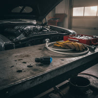 Adapter Fitting with Quick-Disconnect End Push-on for Car Enthusiasts, Mechanics