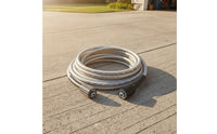 Pressure Washer Hose Coiled Hose with Fittings Double-Ended for Driveway