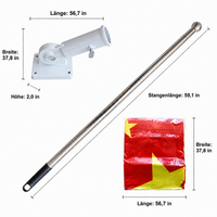 flagpole bracket