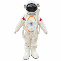 Fullfigure Coverage Cartoon Astronaut Costume Complete Set Astronaut externalfit Clear View Visor character costume Suit long-lasting for entertainers, Event Organizers, Performances, Promotional Events, Theme Parks, Conventions
