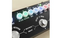 Preloaded Tones Guitar Effects Pedal Cabinet Simulations Multi Effects Pedal Reverb Music Gear Tuner for Stage