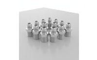 15 Pieces JIC Tapered Fitting High Pressure Hydraulic Hose Fitting Precision Machined JIC Adapter for Plumbing Repair