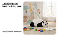 Lying Panda Floor Chair Creative Design Household Furniture Multi-Functional for Families, young children, Nursery