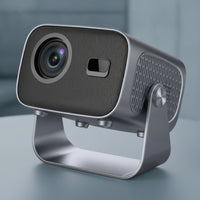 Smart Projector Auto Image Alignment Projector with Stand 4k Support for Gaming Aficionados, Home Theater, Bedroom, Office,