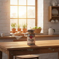 Galvanized Iron Flower Container Decorative Rustic Metal Planter Multipurpose Use Galvanized Bucket for Dining Table