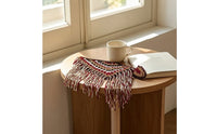 Woven Belt with Fringe Crocheted Accessory Multicolor for Festivals, Women