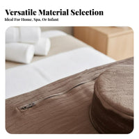 Universal Fit Beauty Bed Headrest Neck Support Massage Table Headrest Oil-Proof for Beauticians, Estheticians, Spas, Clinics